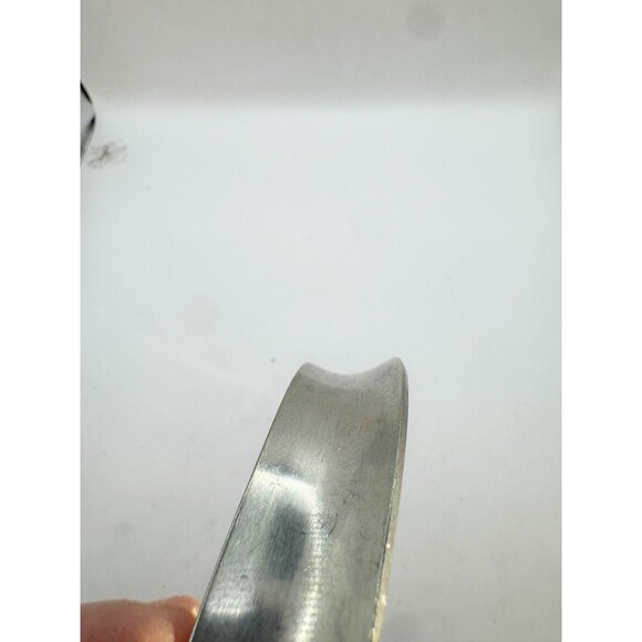 JORGEN JENSEN Denmark Pewter Modernist Choker Necklace 129 Vintage Scandinavian - Picture 5 of 11